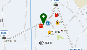 丸亀製麺 中津川店の地図画像