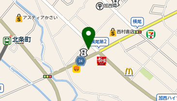 丸亀製麺 加西店の地図画像