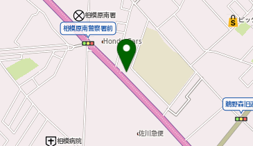 丸亀製麺 相模原鵜野森店の地図画像