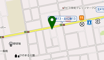 丸亀製麺 札幌栄町店の地図画像