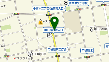丸亀製麺 川口店の地図画像