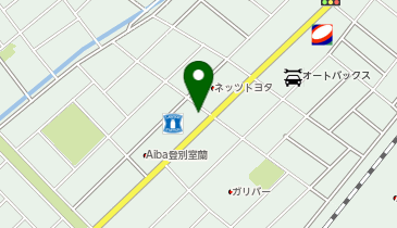 丸亀製麺 登別店の地図画像