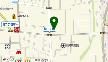 丸亀製麺 武蔵境店の地図画像