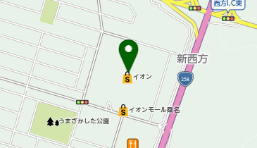 丸亀製麺 イオン桑名店の地図画像
