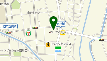 丸亀製麺 川口上青木店の地図画像