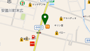 丸亀製麺 安曇川店の地図画像