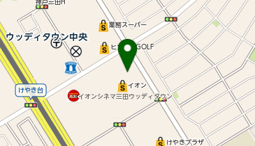 丸亀製麺 イオン三田ウッディタウン店の地図画像