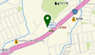 丸亀製麺 土佐道路店の地図画像
