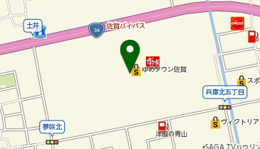 丸亀製麺 ゆめタウン佐賀店の地図画像