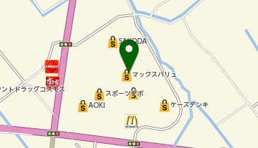 丸亀製麺 クロス21UTO店の地図画像