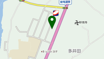 丸亀製麺 滝野社店の地図画像
