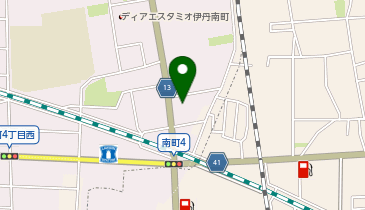 丸亀製麺 伊丹南町店の地図画像