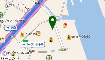 長田本庄軒神戸ハーバーランドumie店の地図画像