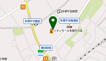 丸亀製麺 イオンモール多摩平の森店の地図画像