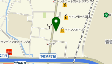 丸亀製麺 イオンモール茨木店の地図画像
