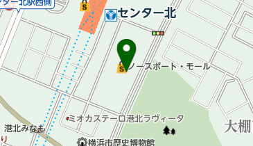 豚屋とん一ノースポートモールの地図画像