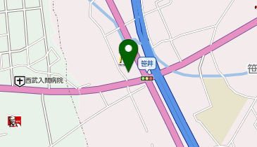 丸亀製麺 狭山笹井店の地図画像