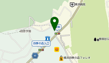 丸亀製麺 横浜上白根店の地図画像