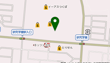 丸亀製麺 イーアスつくば店の地図画像