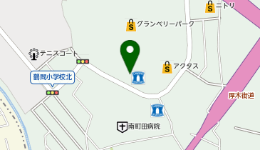 丸亀製麺 グランベリーパーク店の地図画像