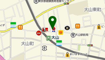 丸亀製麺 大山店の地図画像