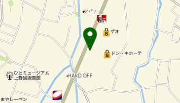 丸亀製麺 川中島店の地図画像
