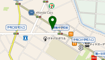丸亀製麺 川崎子母口店の地図画像