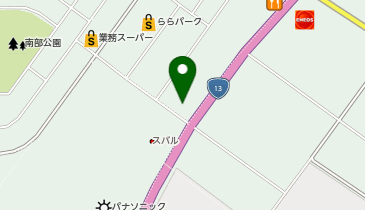 丸亀製麺 天童店の地図画像