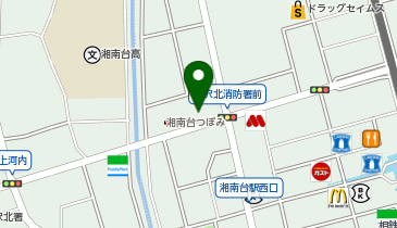 丸亀製麺 湘南台店の地図画像