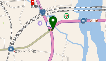 丸亀製麺 渋川店の地図画像