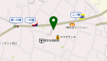 丸亀製麺 ニトリ狛江店の地図画像