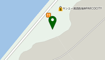 丸亀製麺 サンエー浦添西海岸パルコシティ店の地図画像