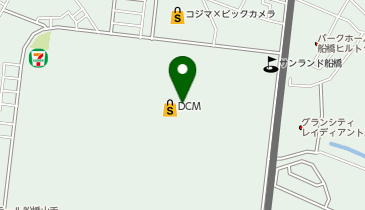 コナズ珈琲新船橋店の地図画像