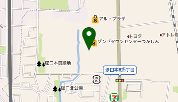 丸亀製麺 尼崎つかしん店の地図画像