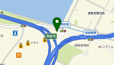 コナズ珈琲香椎浜店の地図画像