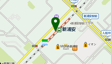 丸亀製麺 アトレ新浦安店の地図画像