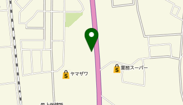 丸亀製麺 新庄店の地図画像