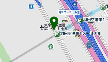 丸亀製麺 羽田空港第1ターミナル店の地図画像