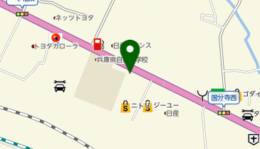 天ぷらまきの姫路花田店の地図画像