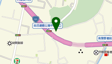 コナズ珈琲宇都宮店の地図画像