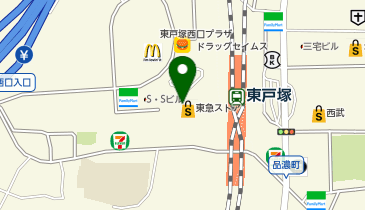 丸亀製麺 モレラ東戸塚店の地図画像