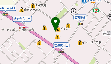 丸亀製麺 イオン相模原ショッピングセンター店の地図画像