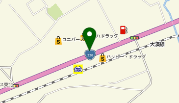 丸亀製麺 むつ店の地図画像