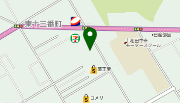 丸亀製麺 十和田店の地図画像