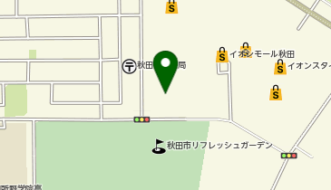 丸亀製麺 イオンモール秋田店の地図画像