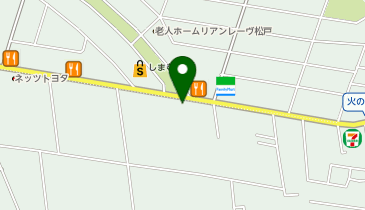 天ぷらまきの松戸六実店の地図画像