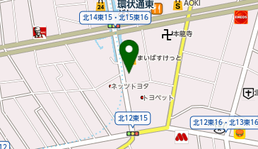 ドコモショップ 札幌環状通東店の地図画像