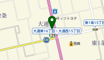 ドコモショップ士別店の地図画像