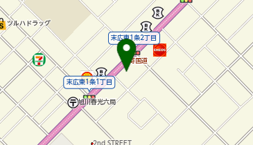 ドコモショップ 旭川末広店の地図画像