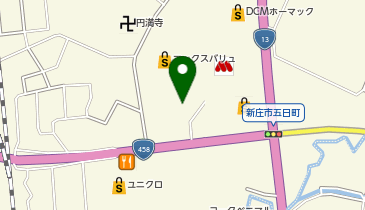 ドコモショップ イオンタウン新庄店の地図画像